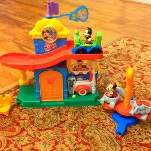 Little People Mickey Mouse Train and Dumbo Ride